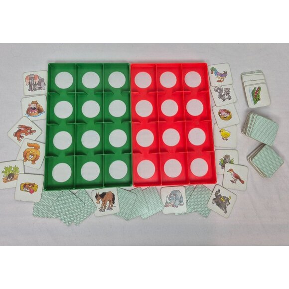 VINTAGE Memory Matching Tiles Game 1980's EXCELLENT CONDITION!!! - Picture 1 of 5